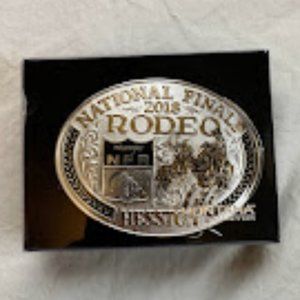 2018 NFR Hesston Buckle Montana SIlversmiths